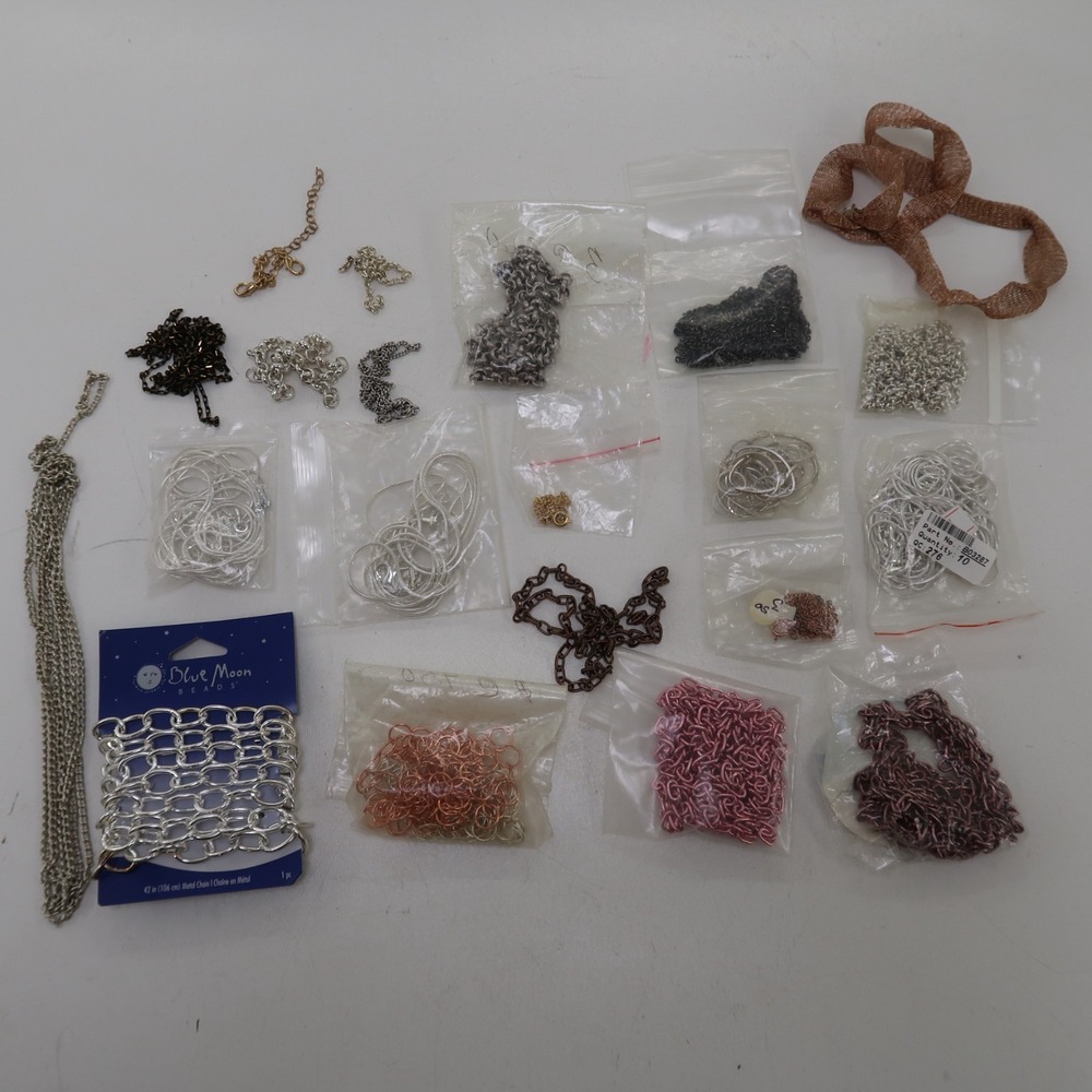 Large Lot For Jewelry‎ Making Bulk Chain Blue Moon Beads supply for Craft
